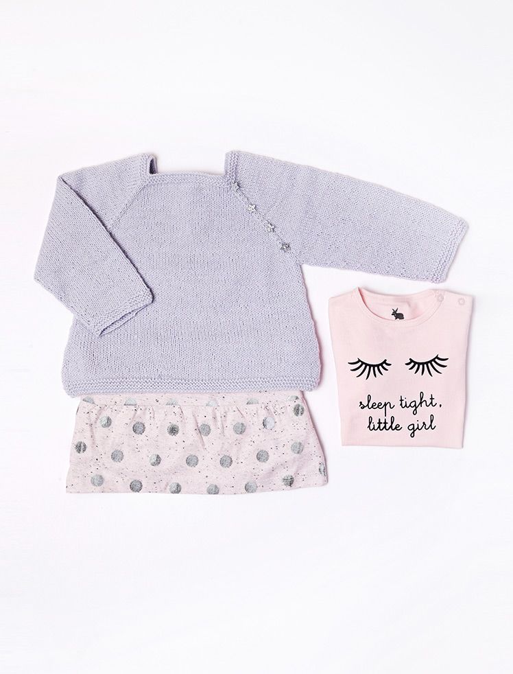 Laine layette Plassard blanche Rose&Lou