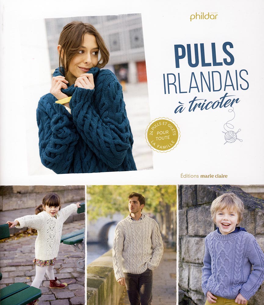 Pulls irlandais à tricoter - Marie Claire