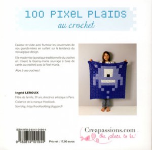 100 Pixel Plaids au crochet - CréaPassions