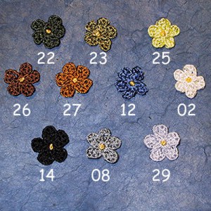 Petite fleur au crochet