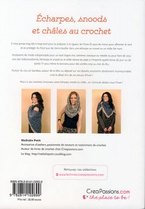 Echarpes, snoods et châles au crochet - Créapassions