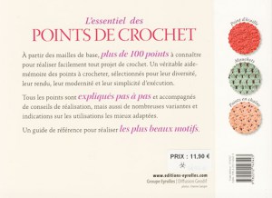 L\'essentiel des points de crochet - Eyrolles