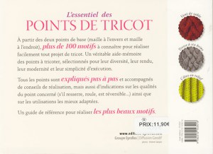 L\'essentiel des points de tricot - Eyrolles