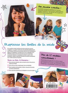 Loom mania, 30 accessoires mode en élastiques tissés ! - Editions de saxe