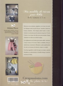 Mes modèles de tricots pour bébés - Créapassions