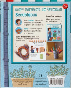 Coffret Mon atelier ré’créatif Scoubidous - Le Temps Apprivoisé