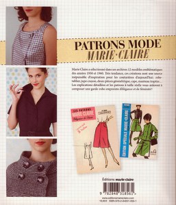 Patrons mode Marie-Claire, 12 modèles 50\'s & 60\'s à réaliser du 36 au 42 - Marie Claire