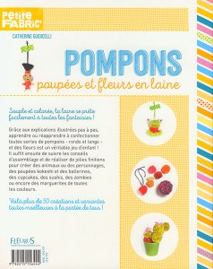 Pompons, poupées et fleurs en laine - Fleurus