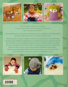 Tricots animaux, Plus de 35 vêtements et accessoires pour enfants (0-3 ans)   - Fleurus