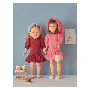 12 tenues de poupées au tricot & leurs accessoires - Editions de saxe