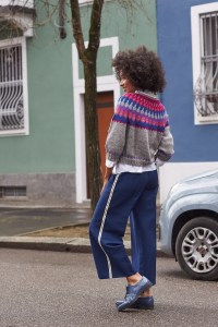 81/07 Modèle Pull Bergen en Adriafil Sierra Andina