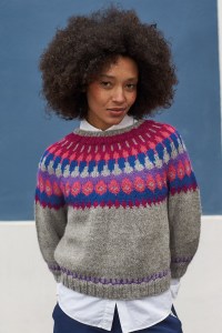 81/07 Modèle Pull Bergen en Adriafil Sierra Andina
