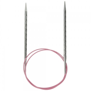 Aiguilles circulaires 80 cm Unicorn Lace Black Edition Wool Addicts