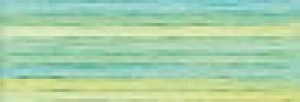 DMC Coton Perlé n°5 Hardanger 25 gr - 4060 Jaune turquoise ombré