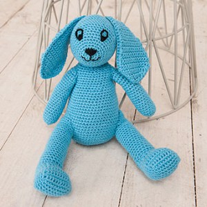 Kit à crocheter Lapin Bleu - Rico Design
