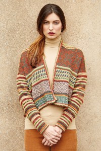 Kit à tricoter Rowan Veste courte Balfour