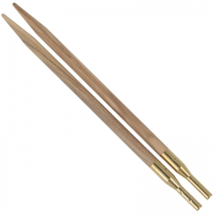 Addi Click System - Pointes Nature en bois d'olivier n°5,5