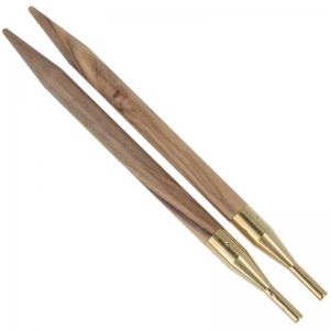 Addi Click System - Pointes Nature en bois d'olivier n°8