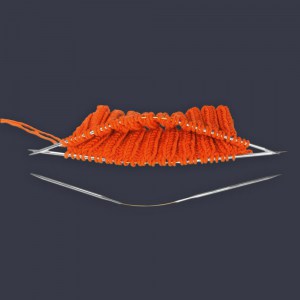 Addi CraSy Trio Long, jeu de 3 aiguilles flexibles pour chaussettes