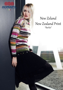 64-34 Pull Berlin en Adriafil New Zealand et Adriafil New Zealand Print