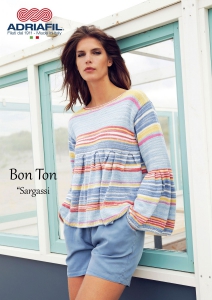 68-04 Modèle Sargassi Pull en Adriafil Bon Ton