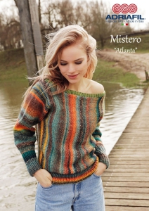 69/33 Modèle Pull Atlanta en Adriafil Mistero