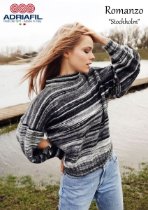 69/30 Modèle Pull Stockholm en Adriafil Romanzo