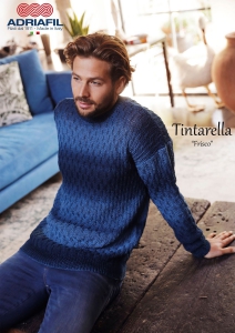 70/12 Modèle Pull Homme Frisco en Adriafil Tintarella