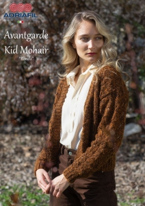 71/16 Modèle Cardigan Ronda en Adriafil Avantgarde et Kid Mohair