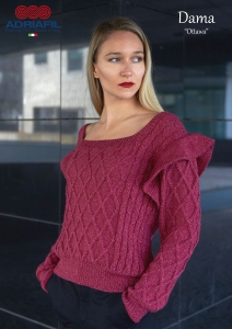 71/17 Modèle Pull Ottawa en Adriafil Dama