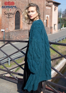 71/12 Modèle Manteau Lugano en Adriafil Sogno