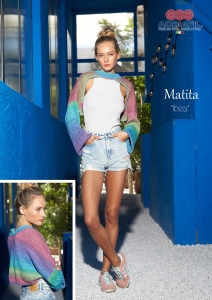78/16 Modèle Chauffe-épaules Ibiza en Adriafil Matita