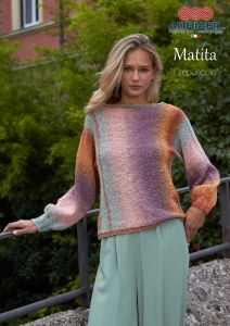 78/04 Modèle Pull Crepuscolo en Adriafil Matita