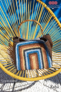 78/14 Modèle Sac Copacabana en Adriafil Rafia