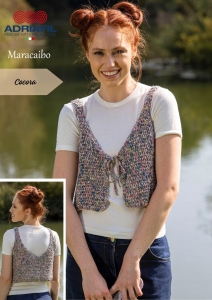 80/22 Modèle Gilet Cocora en Adriafil Maracaibo