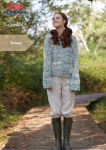 80/26 Modèle Pull Borneo en Adriafil NaturAMA