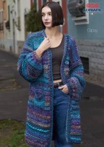 81/08 Modèle Manteau Aspen en Adriafil Gipsy