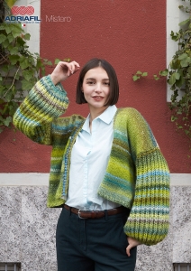 81/01 Modèle Gilet Insbruck en Adriafil Mistero