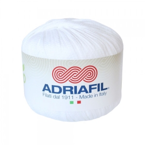 Adriafil Allegria - Pelote de 50 gr - Coloris 20 blanc