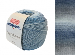 Adriafil Argentovivo Pelote de 100 gr - Coloris 81 Bleus