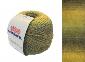 Adriafil Argentovivo Pelote de 100 gr - Coloris 82 Vert-Olive Acide
