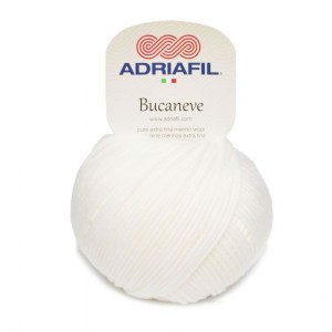 Adriafil Bucaneve - Pelote de 50 gr - 02 blanc