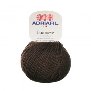 Adriafil Bucaneve - Pelote de 50 gr - 15 marron