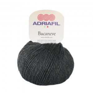 Adriafil Bucaneve - Pelote de 50 gr - 83 gris foncé