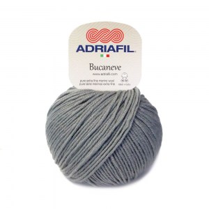 Adriafil Bucaneve - Pelote de 50 gr - 90 asphalte