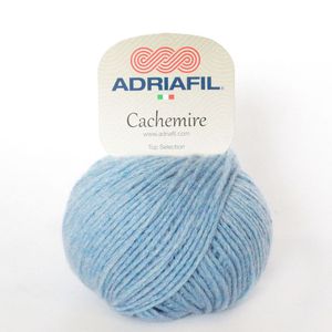 Adriafil Cachemire - Pelote de 25 gr - 43 bleu bébé