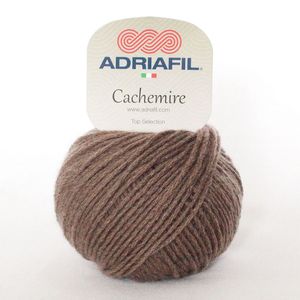 Adriafil Cachemire - Pelote de 25 gr - 44 marron