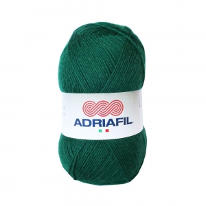 Adriafil Calzasocks - Pelote de 100 gr - Coloris 94 Vert forêt