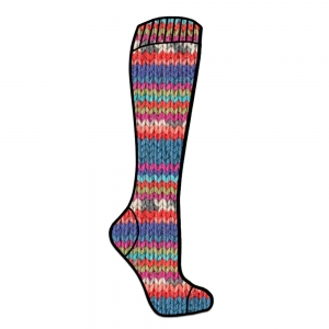 Adriafil Calzasocks multicolor - Pelote de 100 gr - Coloris 191 Motif vif