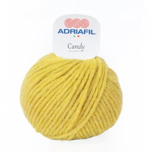 Adriafil Candy - Pelote de 100 gr - 32 moutarde